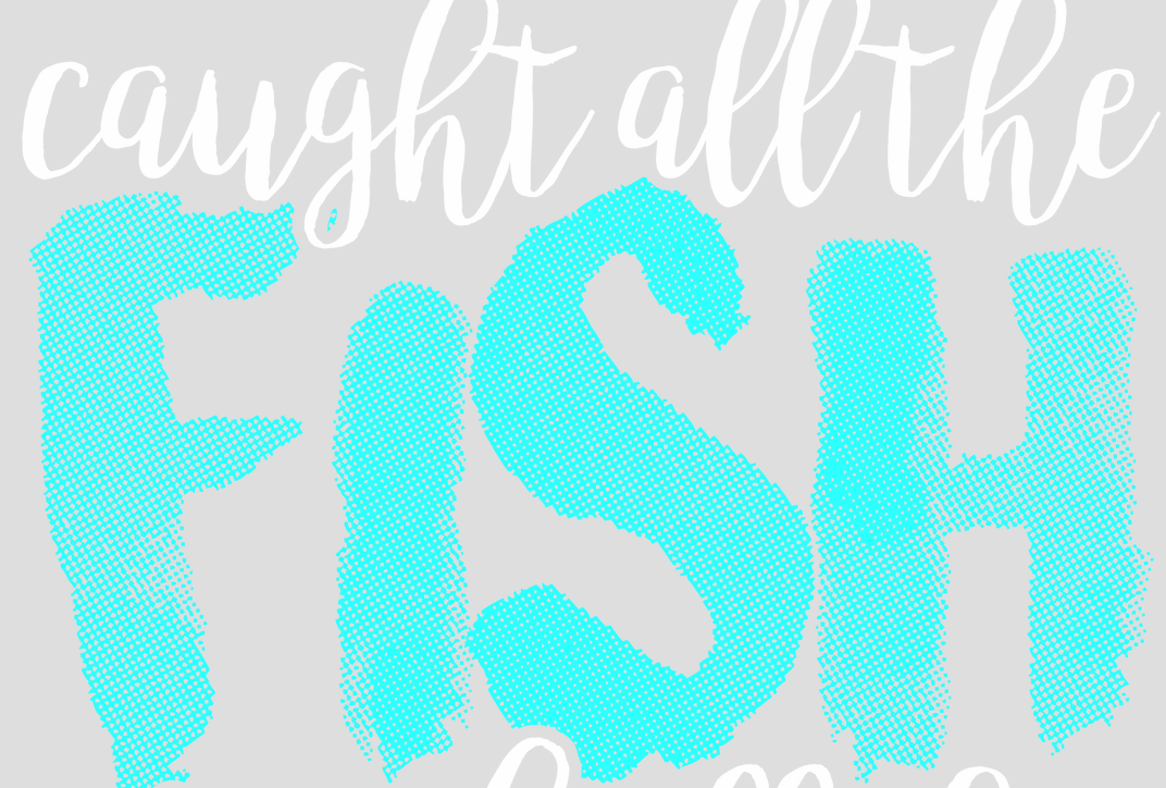 Great font effect on Blue text (FISH) with transparent holdout from surrounding and overlaying text.png